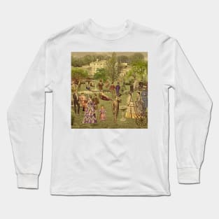 Victorian Park (Boosted Color) Long Sleeve T-Shirt